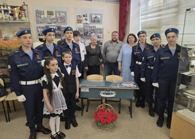Четыре «Парты Героя» открыли в школах Ставрополя в честь погибших участников СВО и Героя России