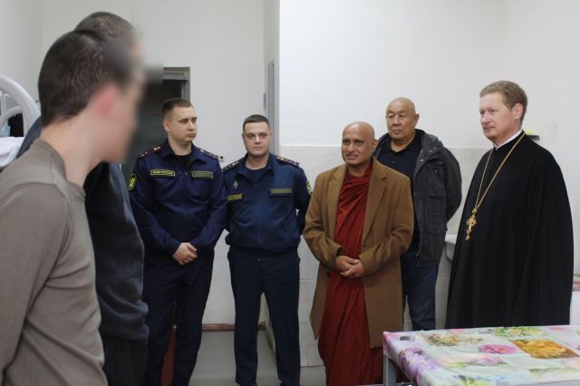 Буддийский монах из Шри-Ланки посетил СИЗО на Ставрополье