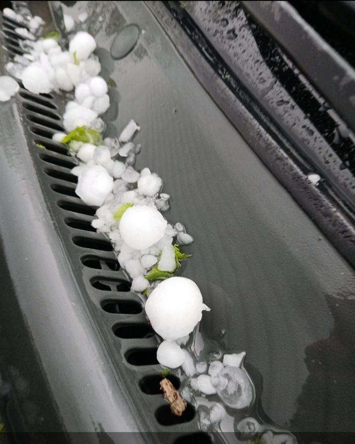 Град засыпал Старомарьевское шоссе