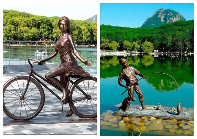 В Железноводске признали плагиатом две скульптуры у Курортного озера