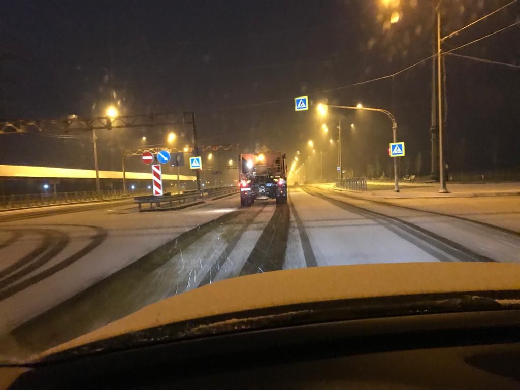 В Ставрополе от снега расчистили 160 километров дорог В Ставрополе от снега расчистили 160 километров дорог