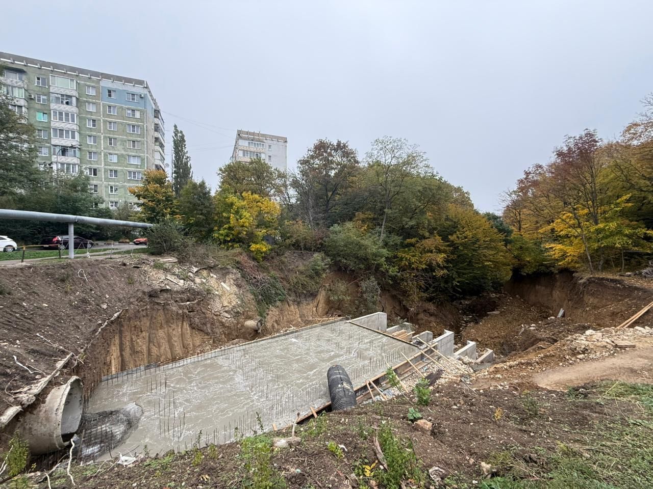 Ливневку на юге Ставрополя отремонтируют до конца года