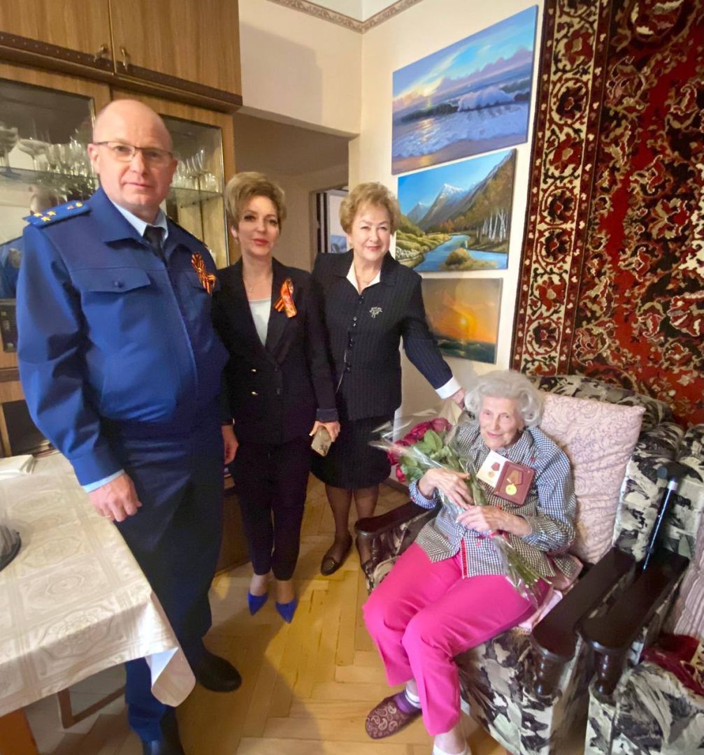 Ветеран из Кисловодска отметила 101-й день рождения