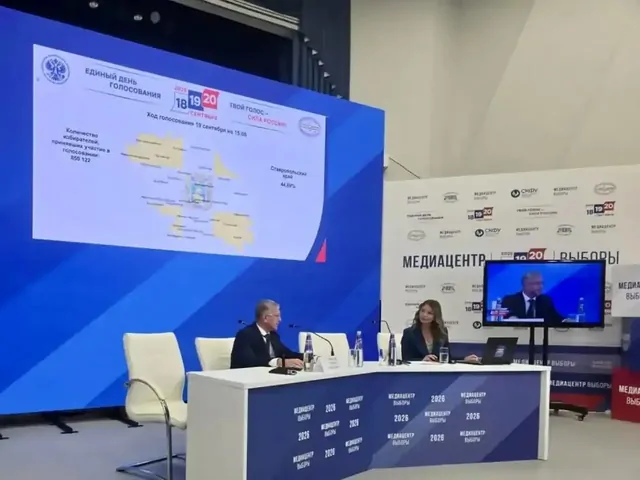На Ставрополье явка на выборах превысила 44%