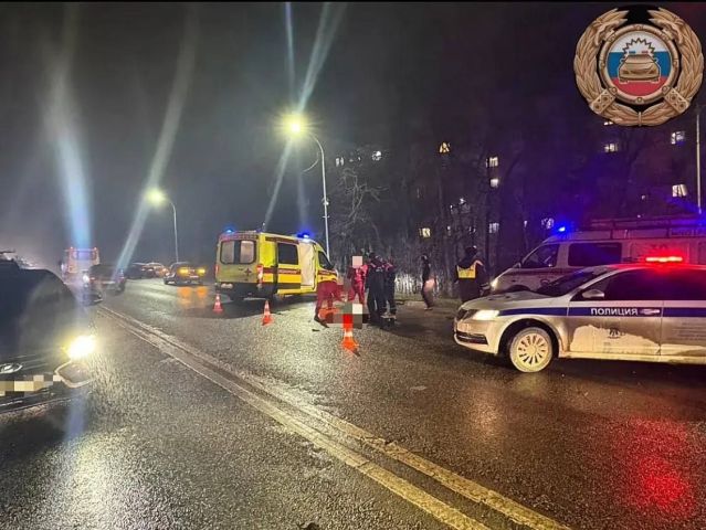 В Ставрополе насмерть сбили перебегавшую дорогу женщину