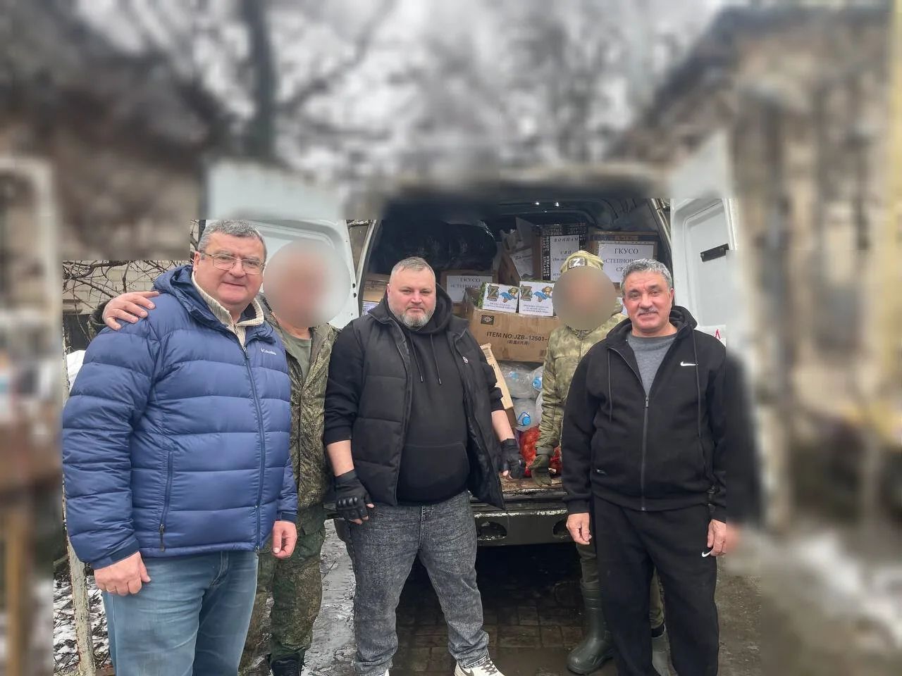 Гумгруз с продуктами и медикаментами отправил Степновский округ в зону СВО