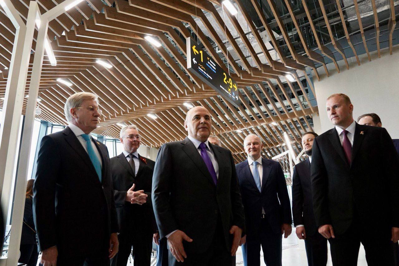 Михаил Мишустин прибыл на Ставрополье