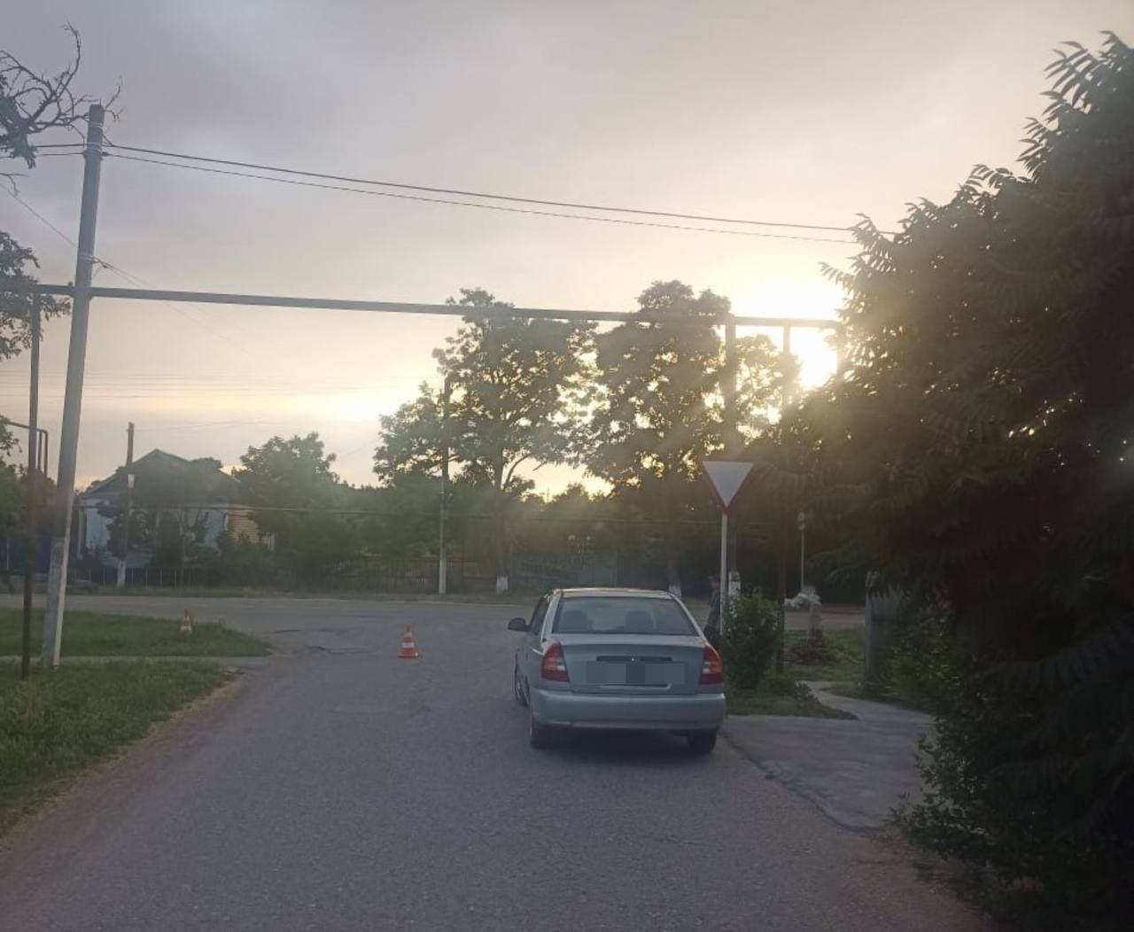 13-летний велосипедист попал в больницу после наезда автомобиля на Ставрополье