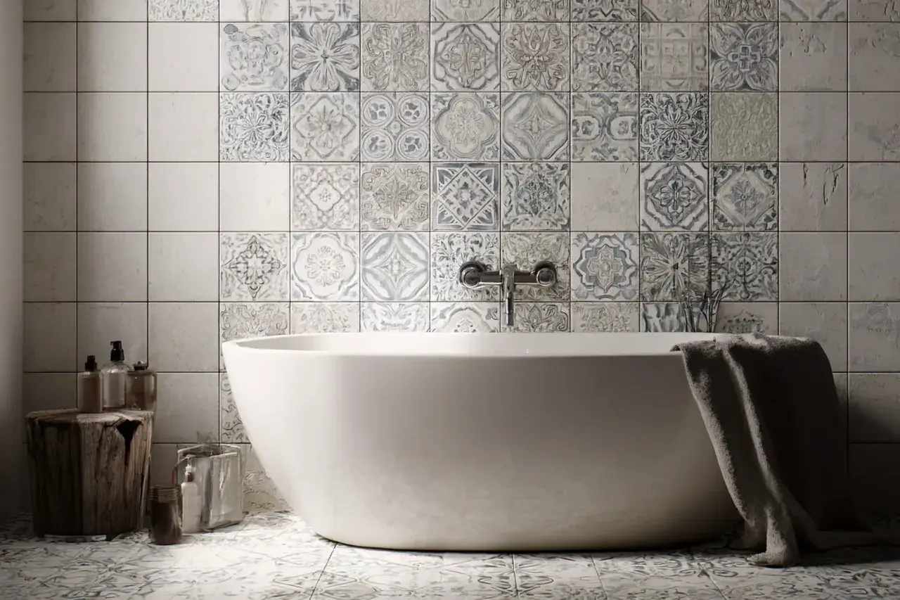 Смешала соль и соду 1:1 — протёрла кафель в ванной: швы побелели за 5 минут, плитка блестит как новая