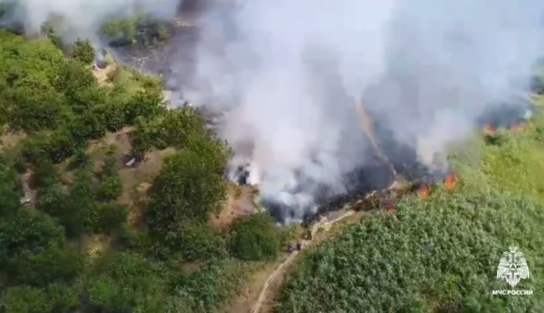 Свыше 700 ландшафтных пожаров потушили на Ставрополье с начала августа