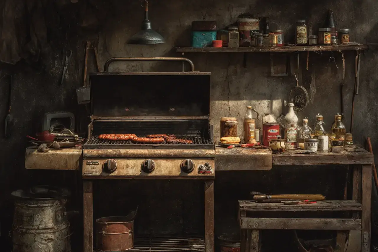 Мангал простоял зиму в гараже — и это единственное, что я сделал правильно: объясняю через химию ржавчины