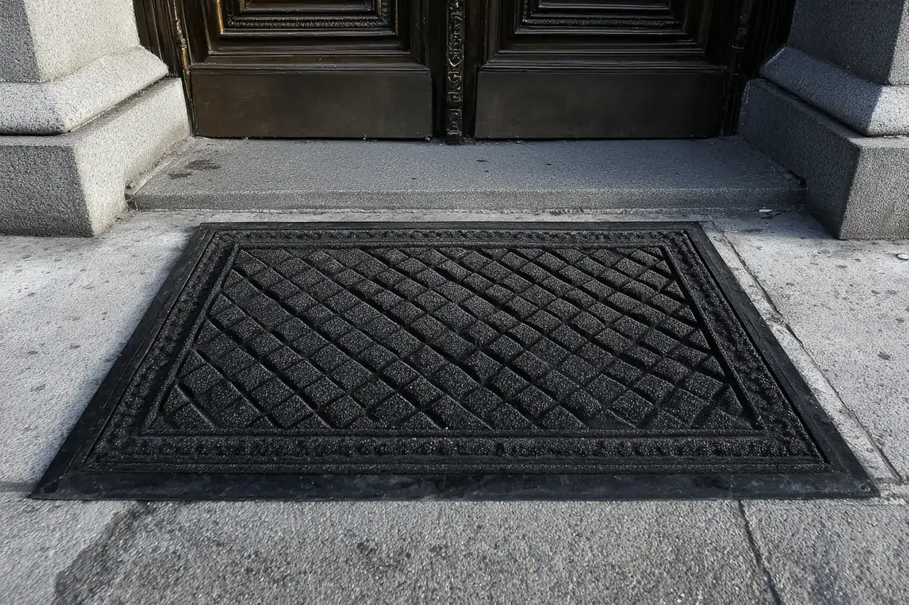 Кладу газету под коврик у двери — не для тепла, а потому что заметила, как это работает в подъездах старых финских домов