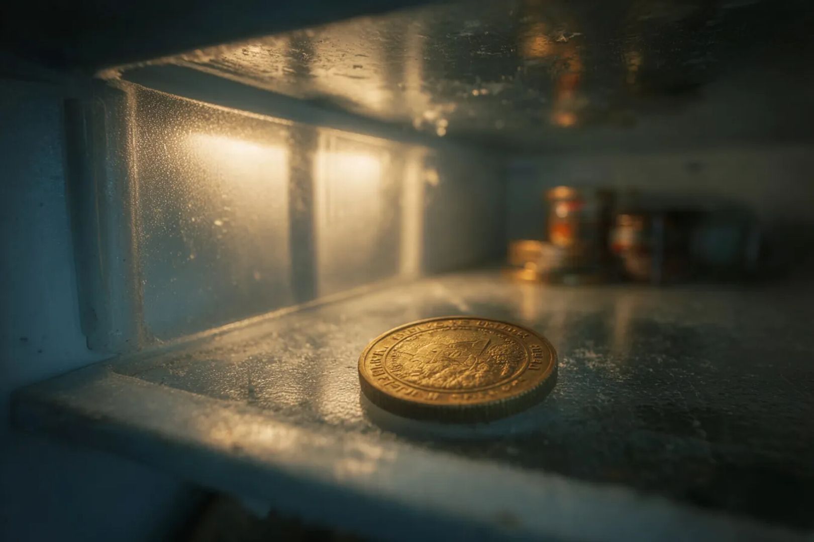 Приклеила монетку в холодильнике перед отъездом: вернулась  и поняла страшную вещь о продуктах