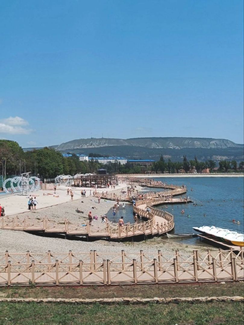 Более 150 тысяч человек посетили Старое озеро Кисловодска этим летом