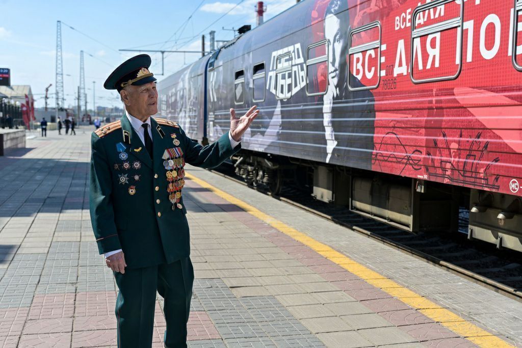 Агитпоезд Минобороны РФ с военной экспозицией прибудет в Ставрополь 3 мая