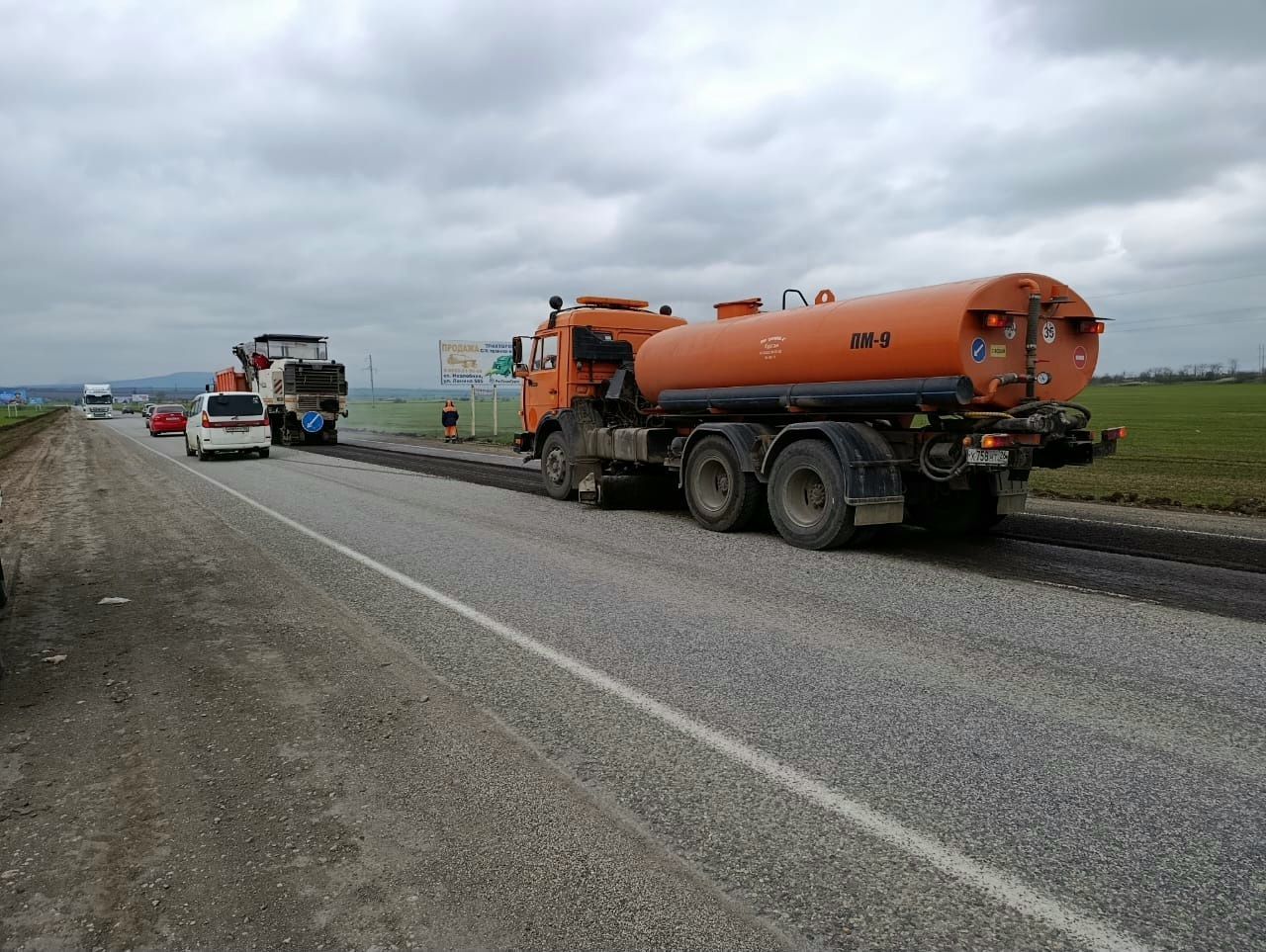 Более 5 км дороги отремонтируют между Пятигорском и Георгиевском