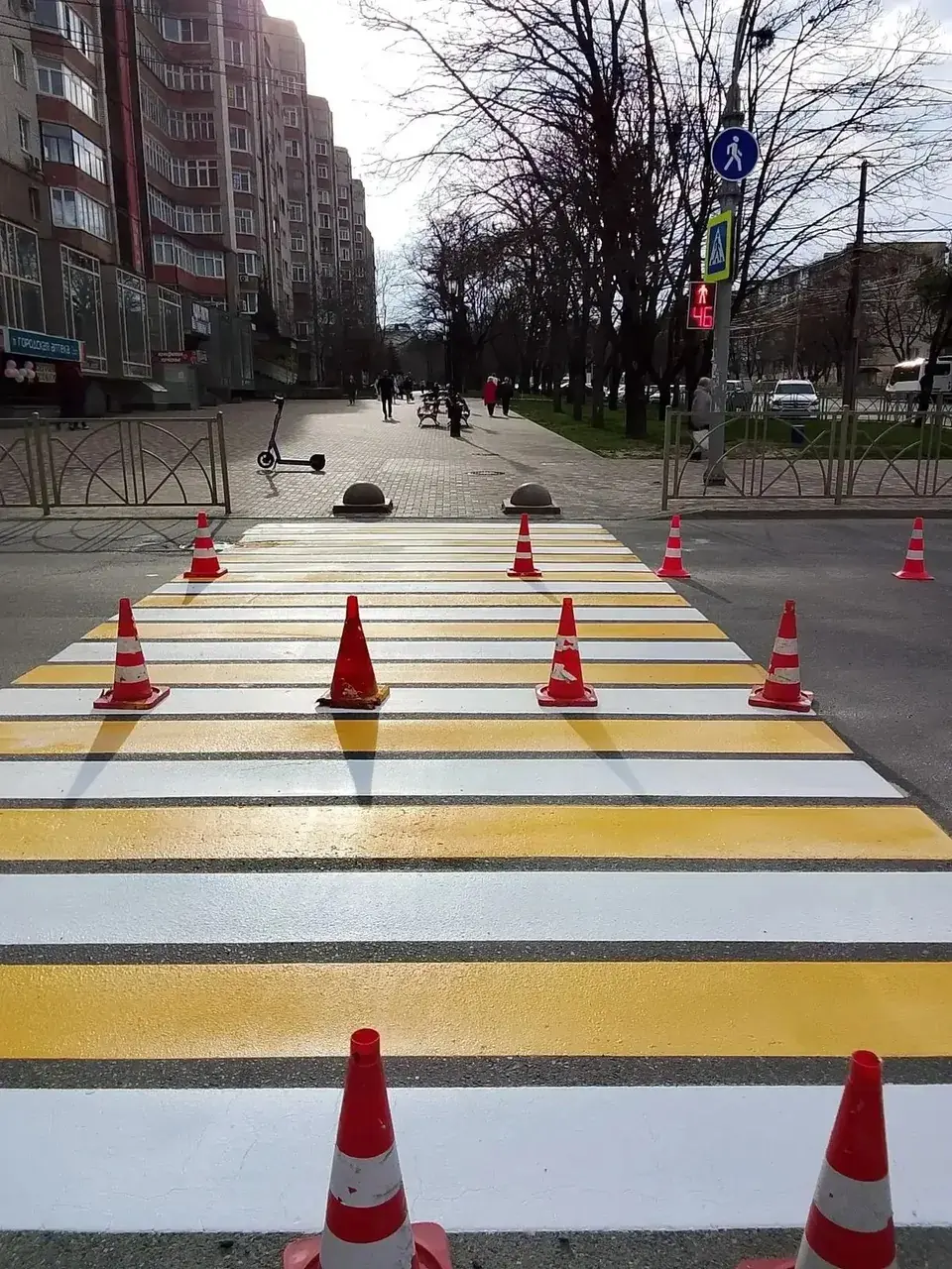 В Ставрополе обновили более 25 тысяч кв. метров дорожной разметки