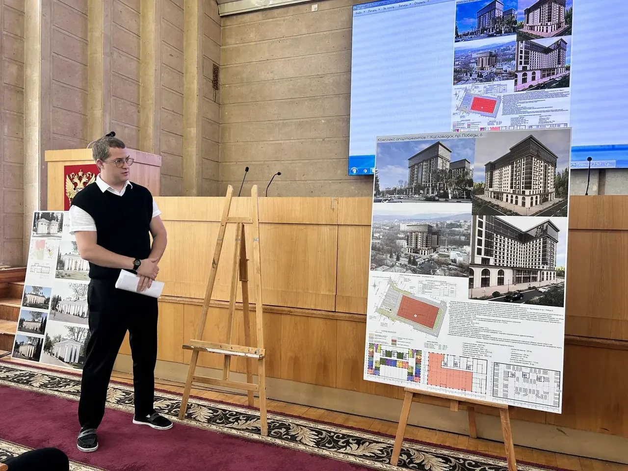 В Кисловодске скорректировали проект санатория на месте бывшего ресторана «Театральный»