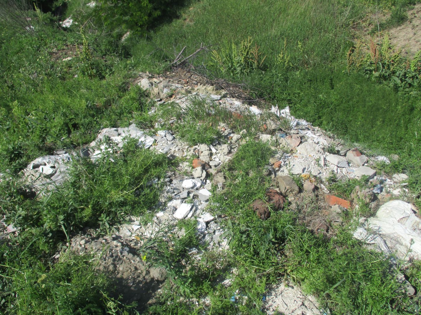 На сельхозземлях вблизи Минвод почти год не могут ликвидировать свалку