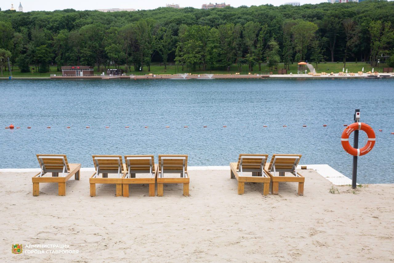 На Комсомольском пруду Ставрополя продлили купальный сезон