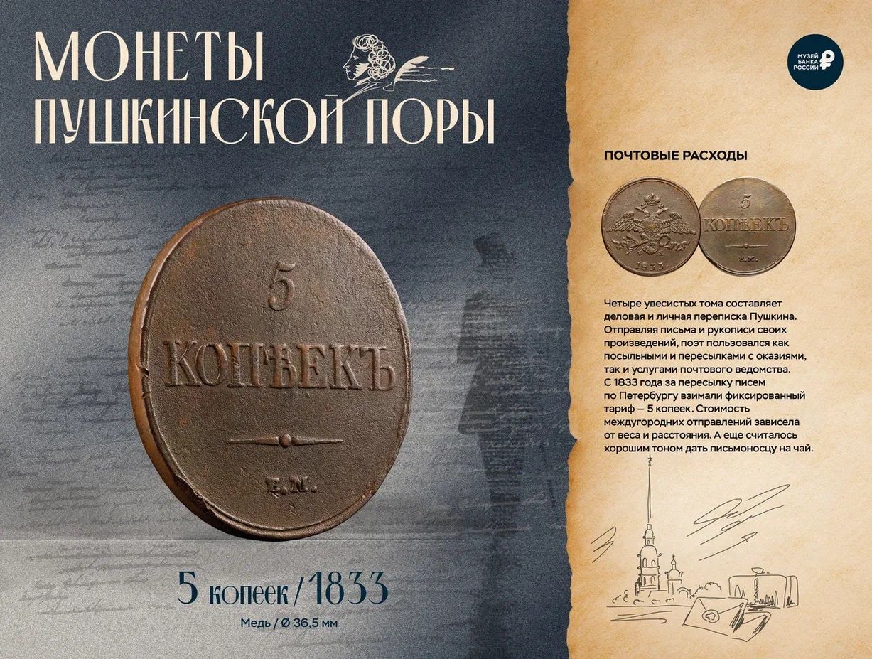 Фотовыставка монет времён Пушкина открылась в Ставрополе