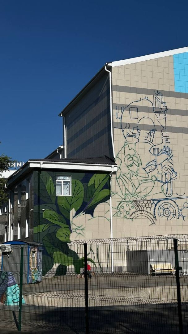 В Невинномысске создают мурал к 200-летию города