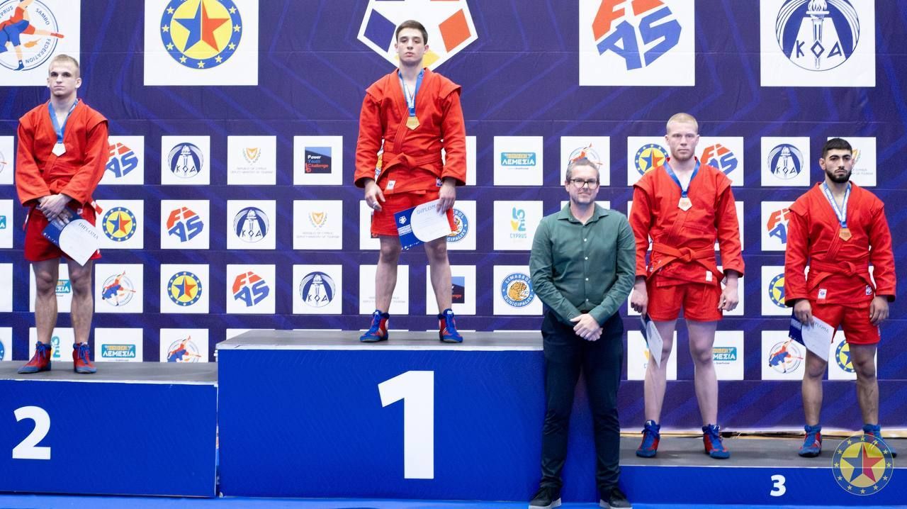 Ставропольский самбист завоевал золото на чемпионате Европы