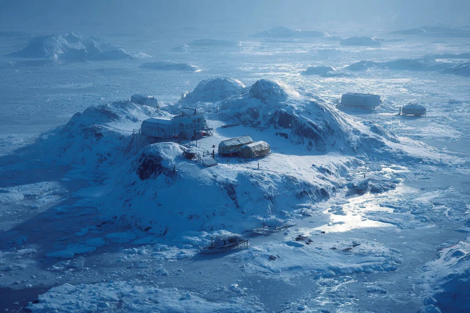 Атомная бомба замедленного действия: как тающая Гренландия может выпустить на свободу токсичное наследие американцев