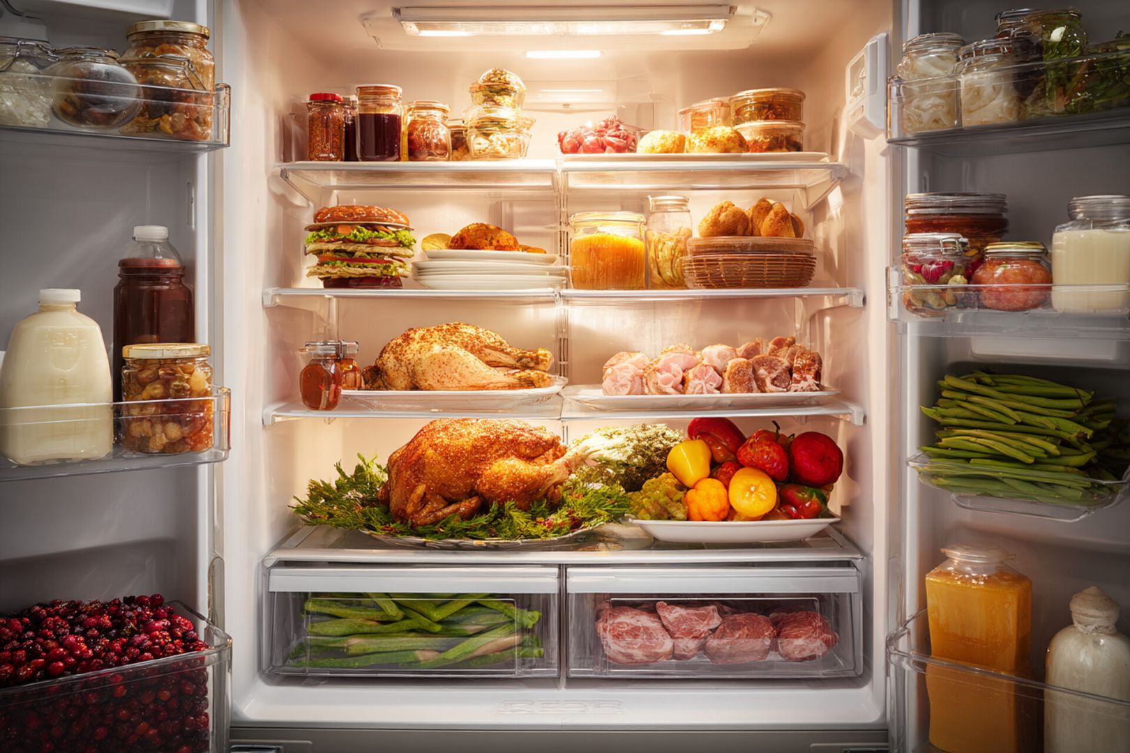 «Новогодняя давка» продуктов в холодильнике: эксперт рассказал, как её избежать