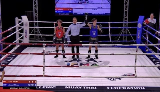 Ставрополец завоевал «золото» Первенства Европы по тайскому боксу