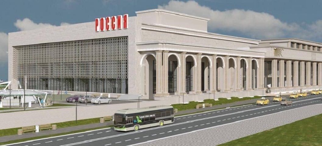 В Кисловодске продолжается строительство конгресс-центра «Россия»