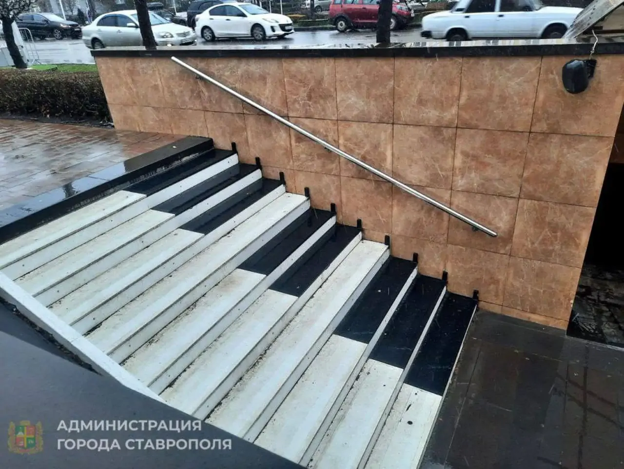 Почти 4 млн рублей направят на ремонт ступеней музыкального перехода в Ставрополе