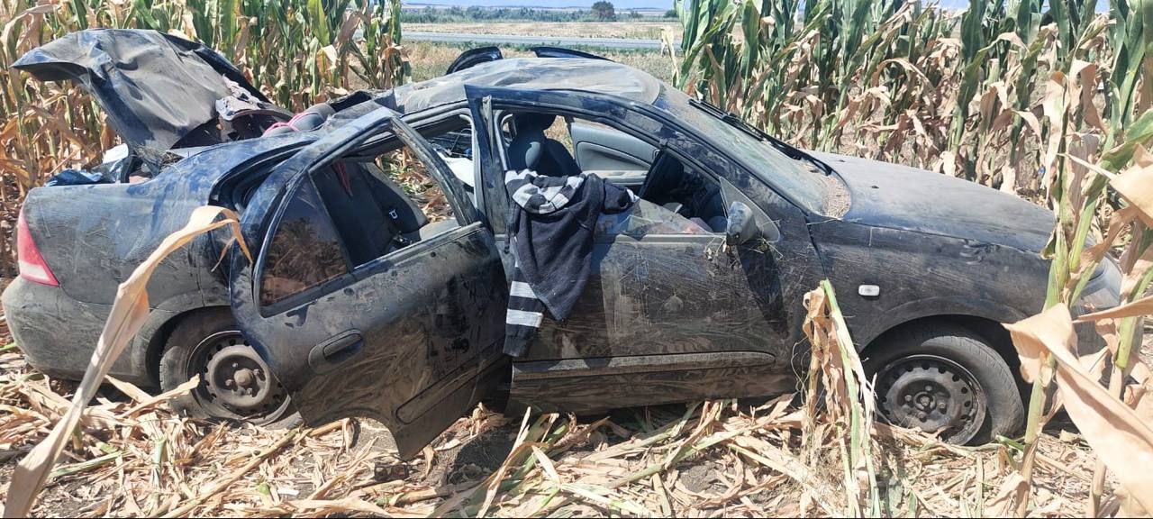 Семья из Подмосковья попала в ДТП на Ставрополье