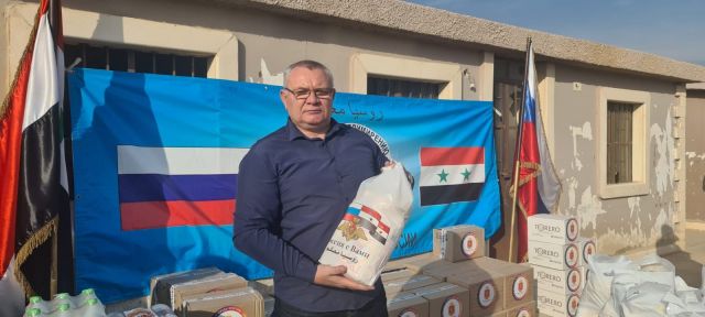 Ставропольский край отправил 36 тонн гуманитарных грузов жителям Сирии Ставропольский край отправил 36 тонн гуманитарных грузов жителям Сирии