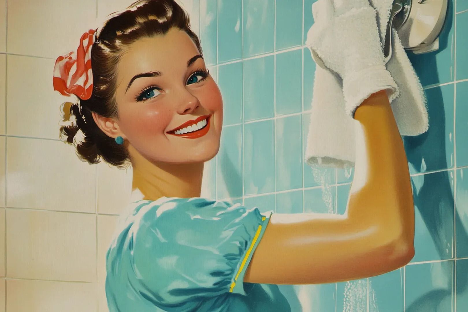 Беру старую зубную щетку и делаю три движения: теперь ванная сияет без дорогой химии