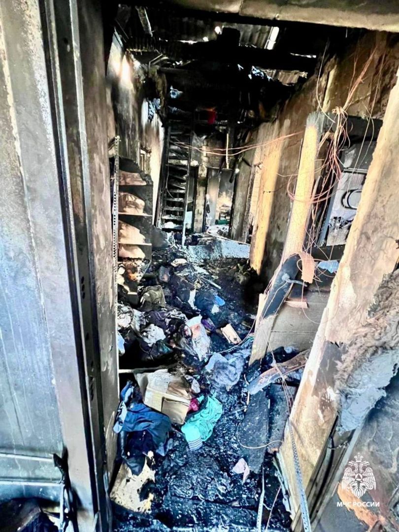 Короткое замыкание стало причиной пожара в одном из частных домов Ставрополя