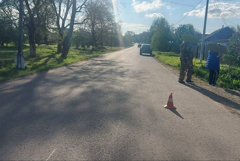 Автомобилистка сбила ребенка, внезапно выбежавшего на дорогу