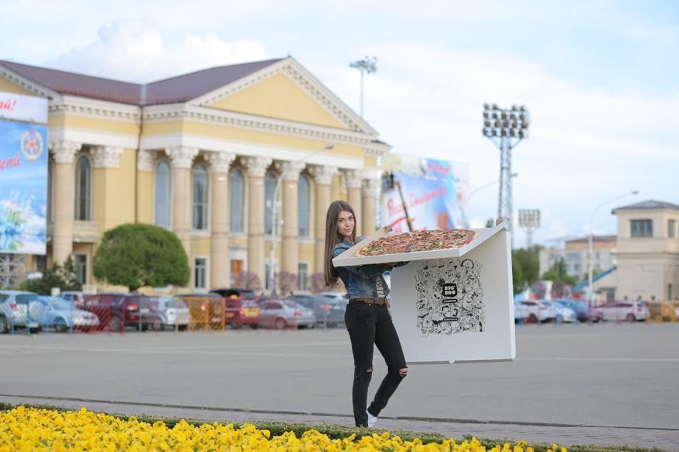 В Ставрополе теперь можно заказать самую большую круглую пиццу в крае