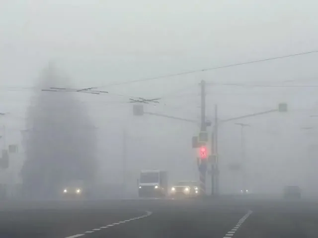 Густой туман накрыл Ставрополь