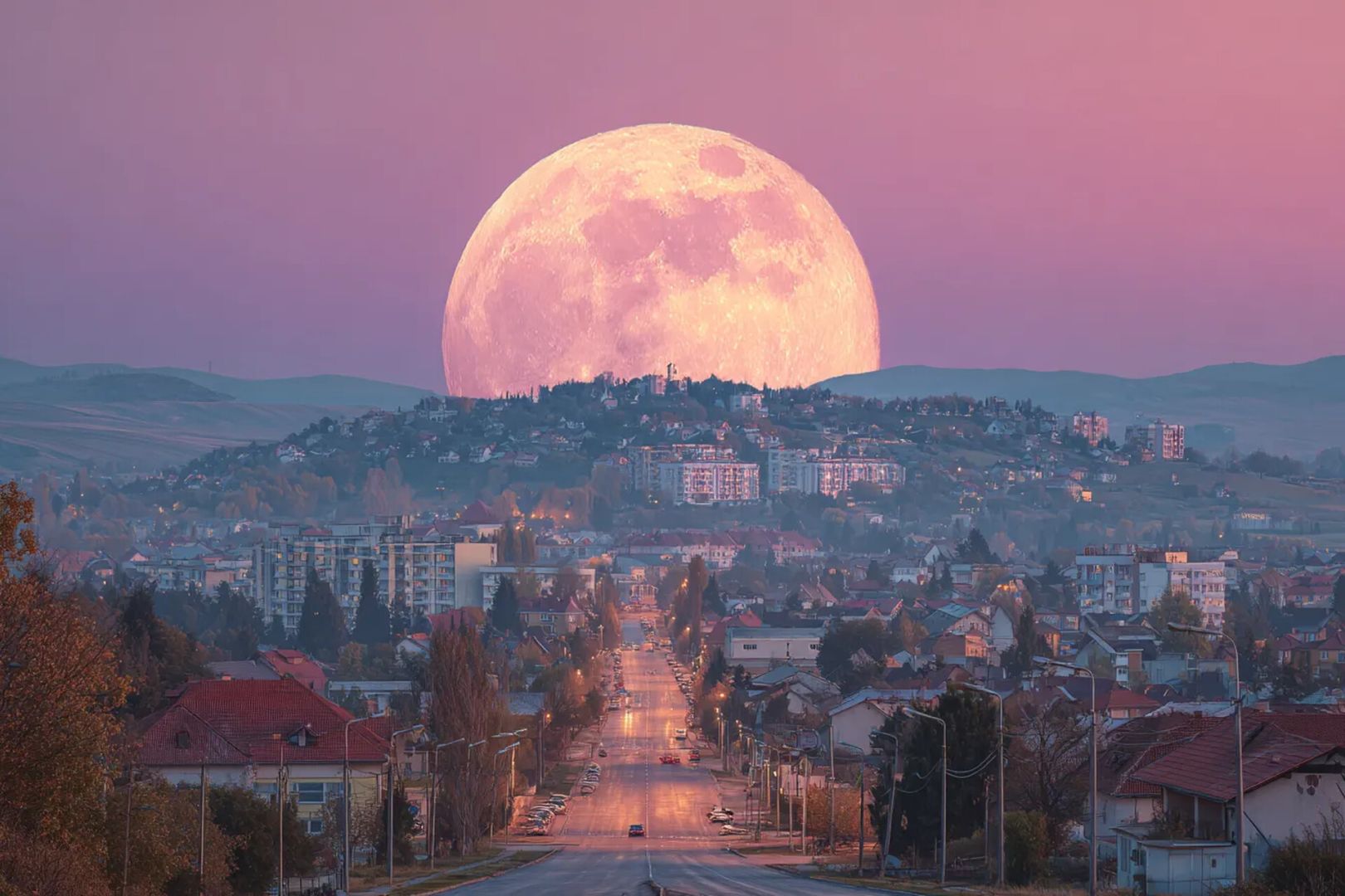 Полная Луна рекордного размера взойдет сегодня вечером