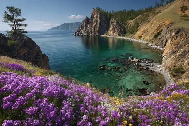 Оказывается, Байкал в мае красивее, чем в августе — и вот почему