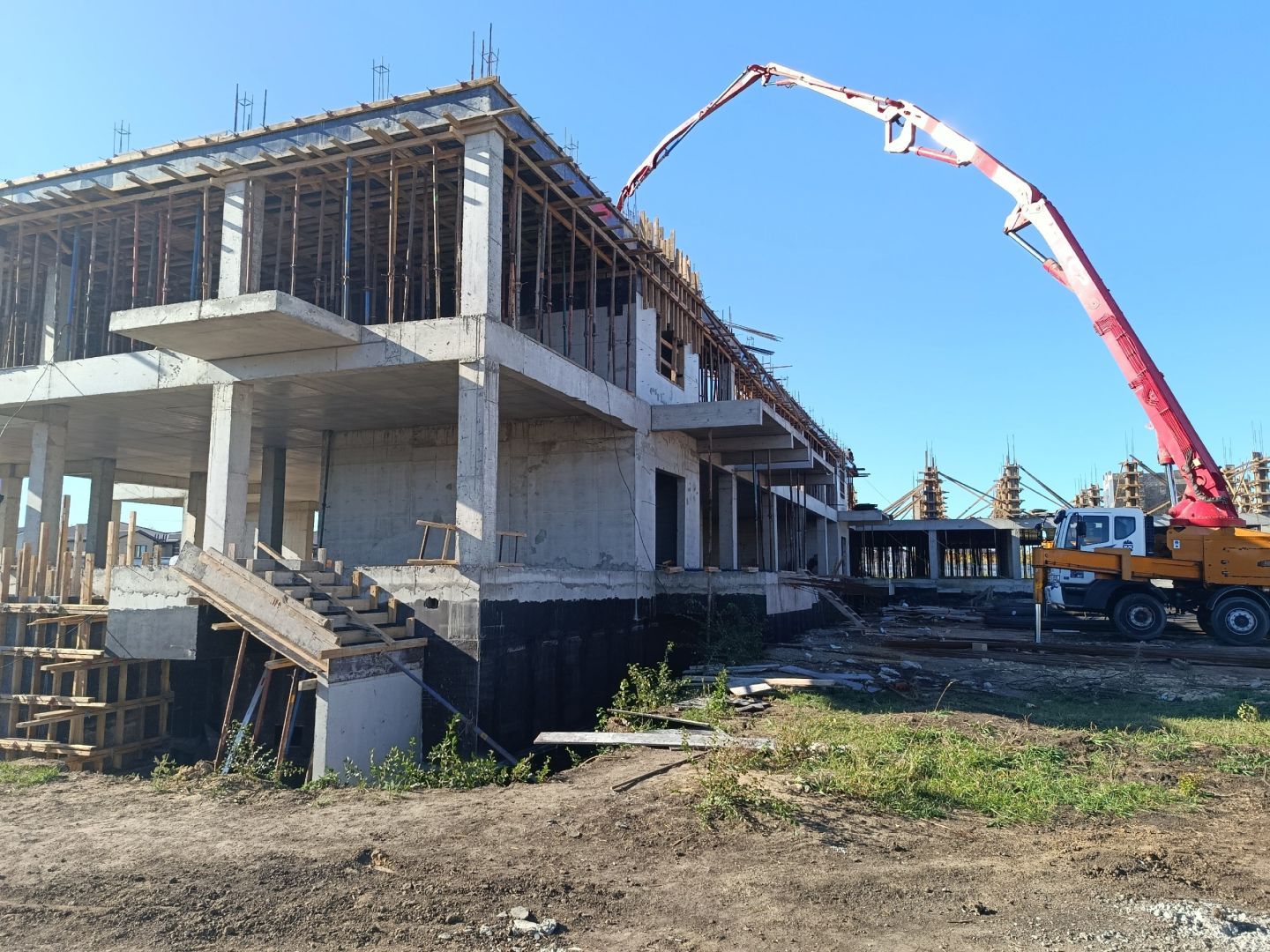 В Михайловске продолжается строительство нового детского сада