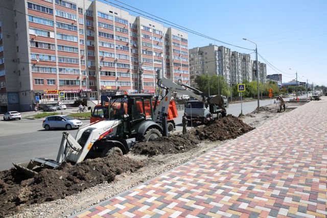К началу лета планируется сдать участок дороги на улице 45-я Параллель в Ставрополе К началу лета планируется сдать участок дороги на улице 45-я Параллель в Ставрополе