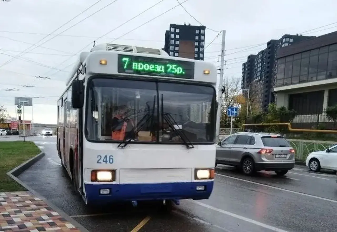 Троллейбусный маршрут № 7 в Ставрополе показал провальные итоги выполнения плана