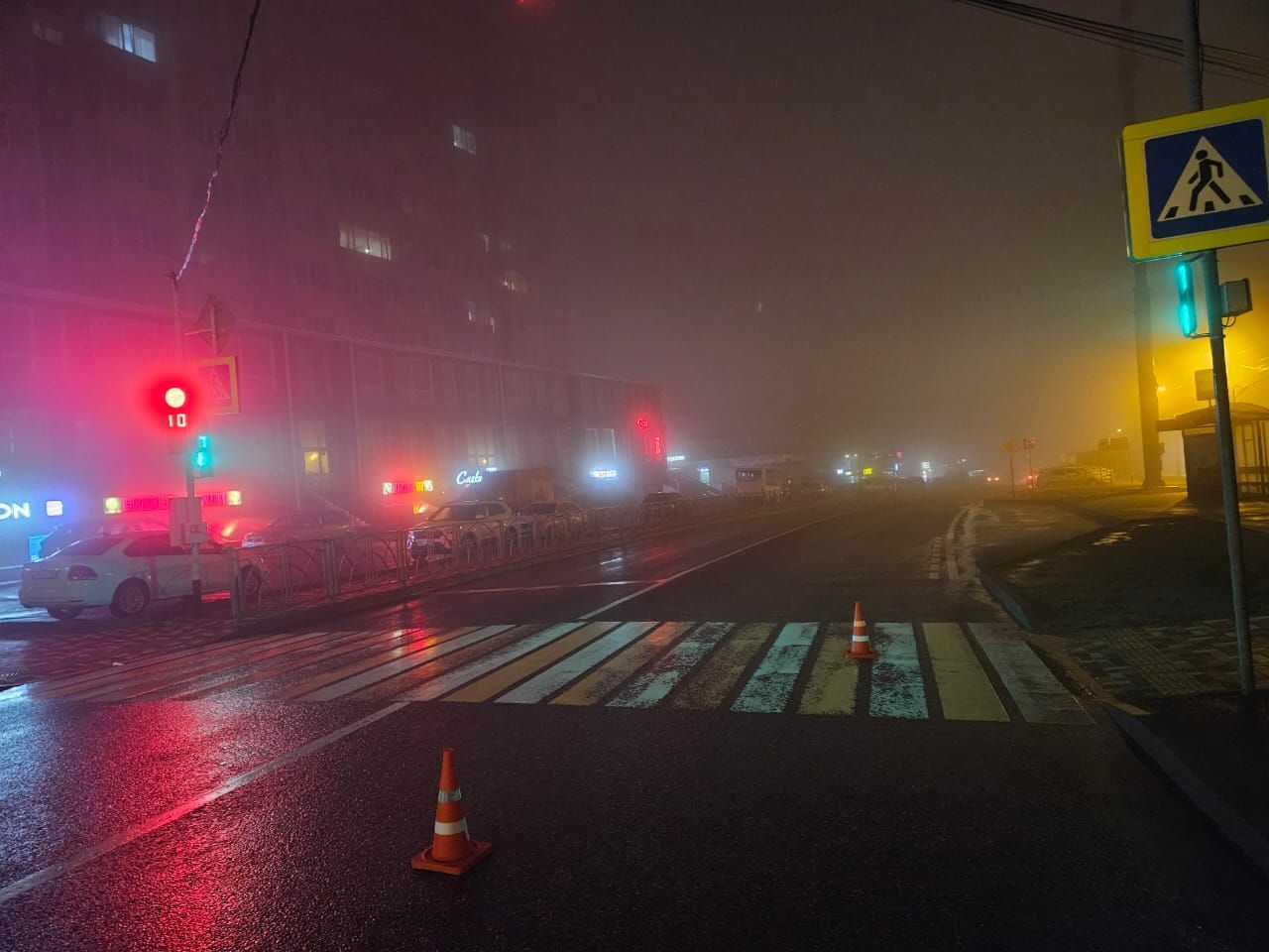 Девушку сбили на пешеходном переходе в Ставрополе