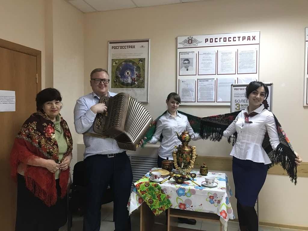 Блин не комом: РОСГОССТРАХ в Ставропольском крае отпраздновал Масленицу