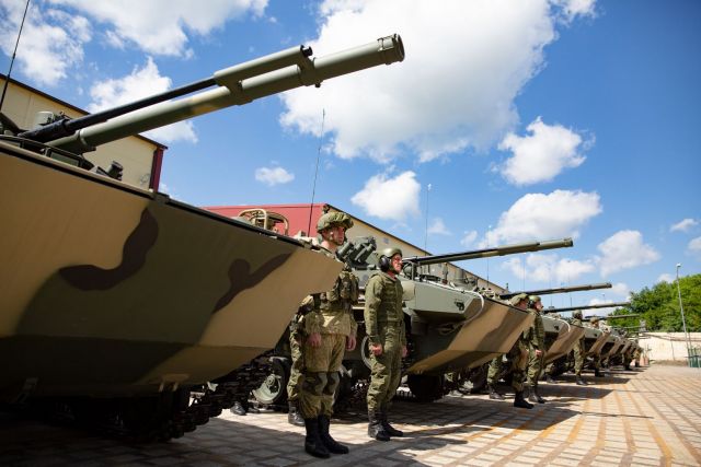 В Ставрополе армейское подразделение получило новейшие образцы военной техники В Ставрополе армейское подразделение получило новейшие образцы военной техники