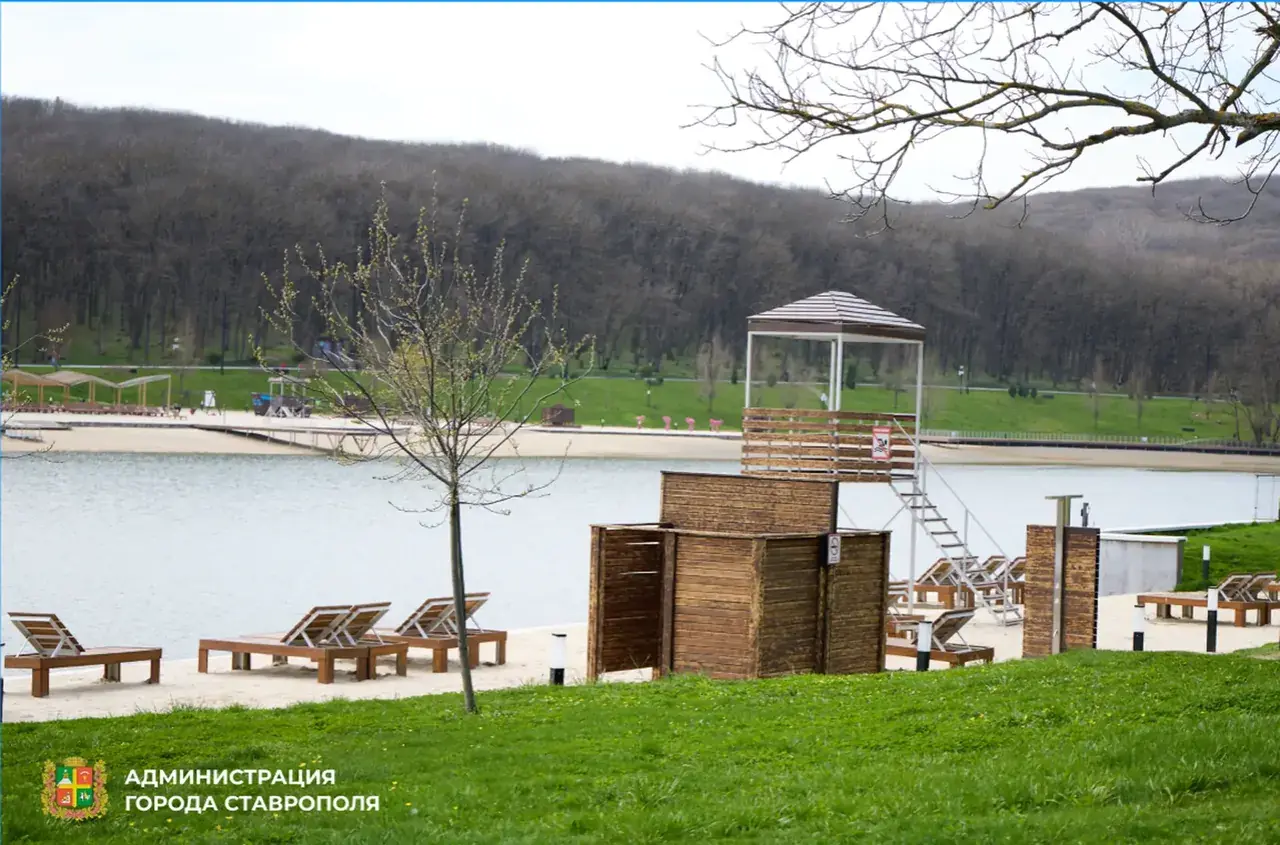 В Ставрополе начали подготовку Комсомольского пруда к летнему сезону