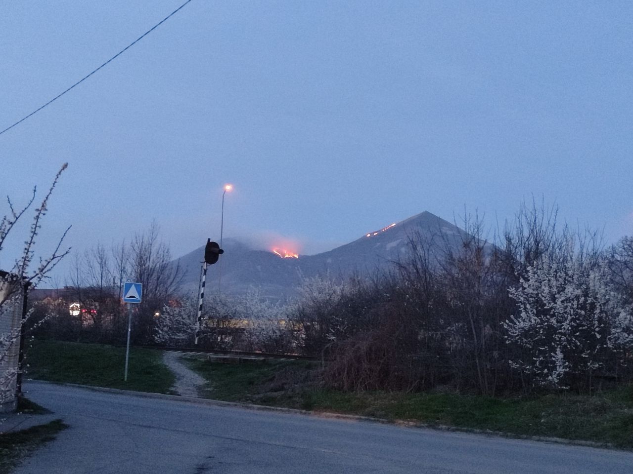 На горе Бештау потушили пожар