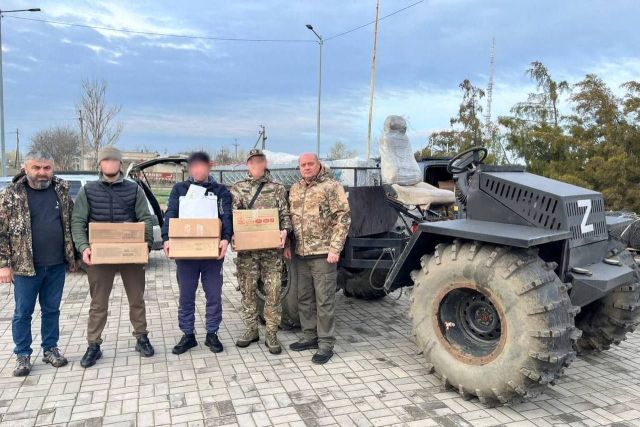 Самоходную машину доставят в зону СВО со Ставрополья